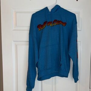 Aviator Nation Blue Rolling Stone Hoodie